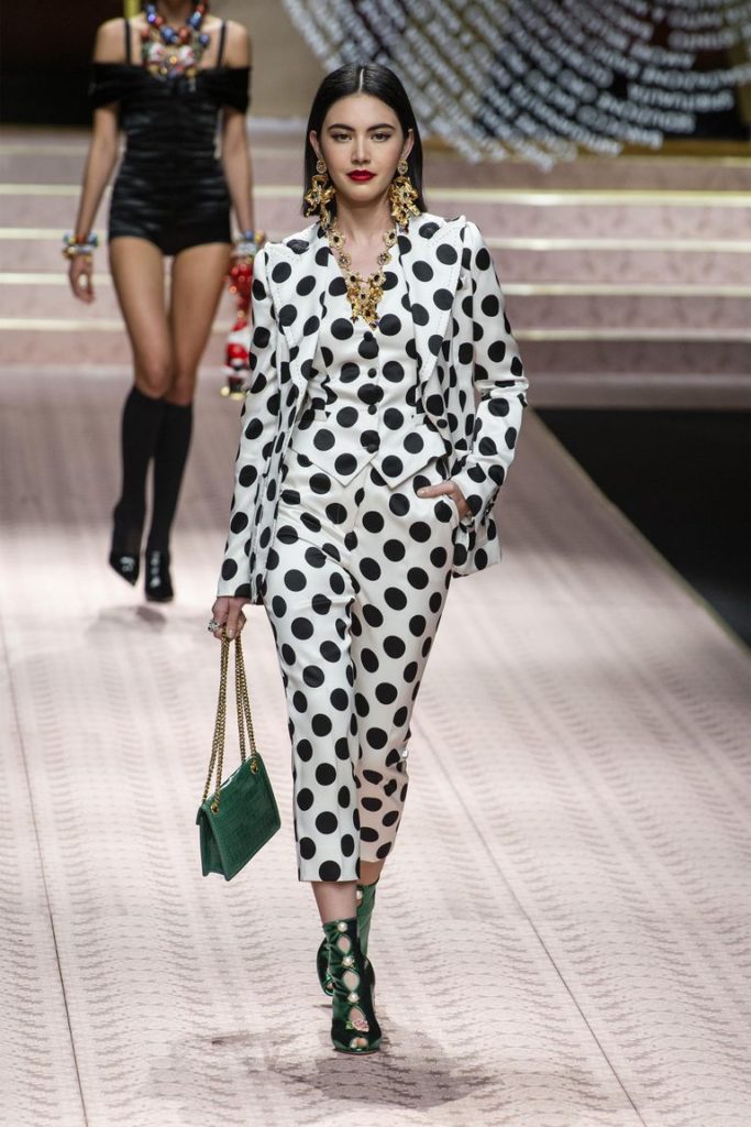 spring-summer-2019-Dolce-Gabbana-Polka-Dots