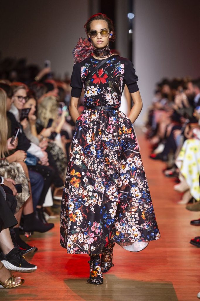 spring-summer-2019-Elie-Saab-Full-Skirt-50s-Influence