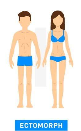 Ectomorph body type