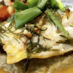 Oven-baked cod with vegetables and lentil puree – Marcus Keller and Viktoria Krusenvald – Zerxza.com copy